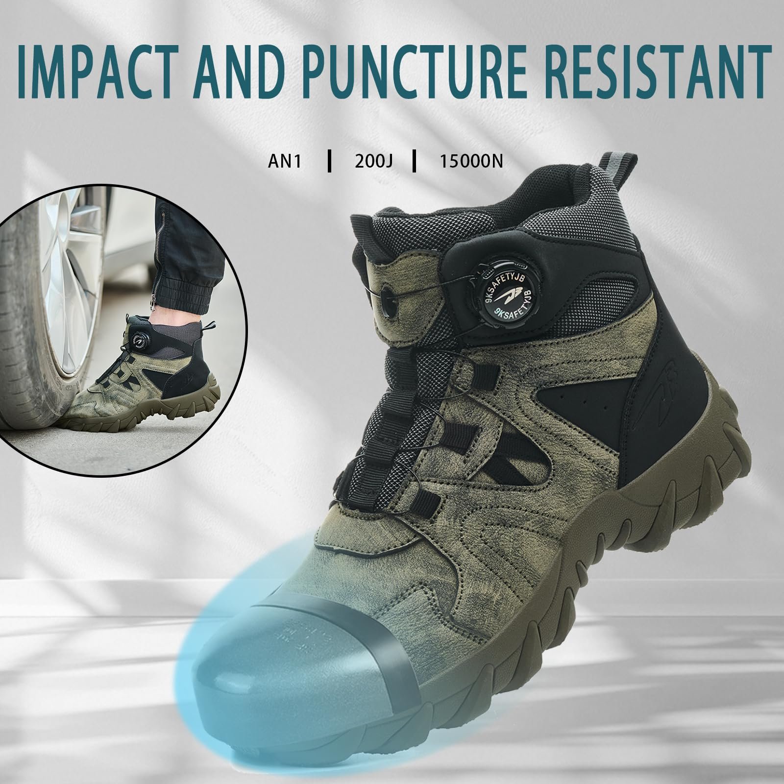 Чоловічі черевики JAOOUU S3, фото №5