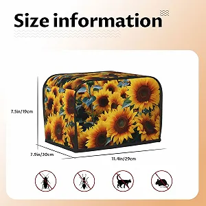 Чехол для 2-ломтикового тостера с двумя карманами Superweiche цена на synthetic.ua - Фото 1 Чехол для 2-ломтикового тостера с двумя карманами Superweiche synthetic.ua - Фото 1