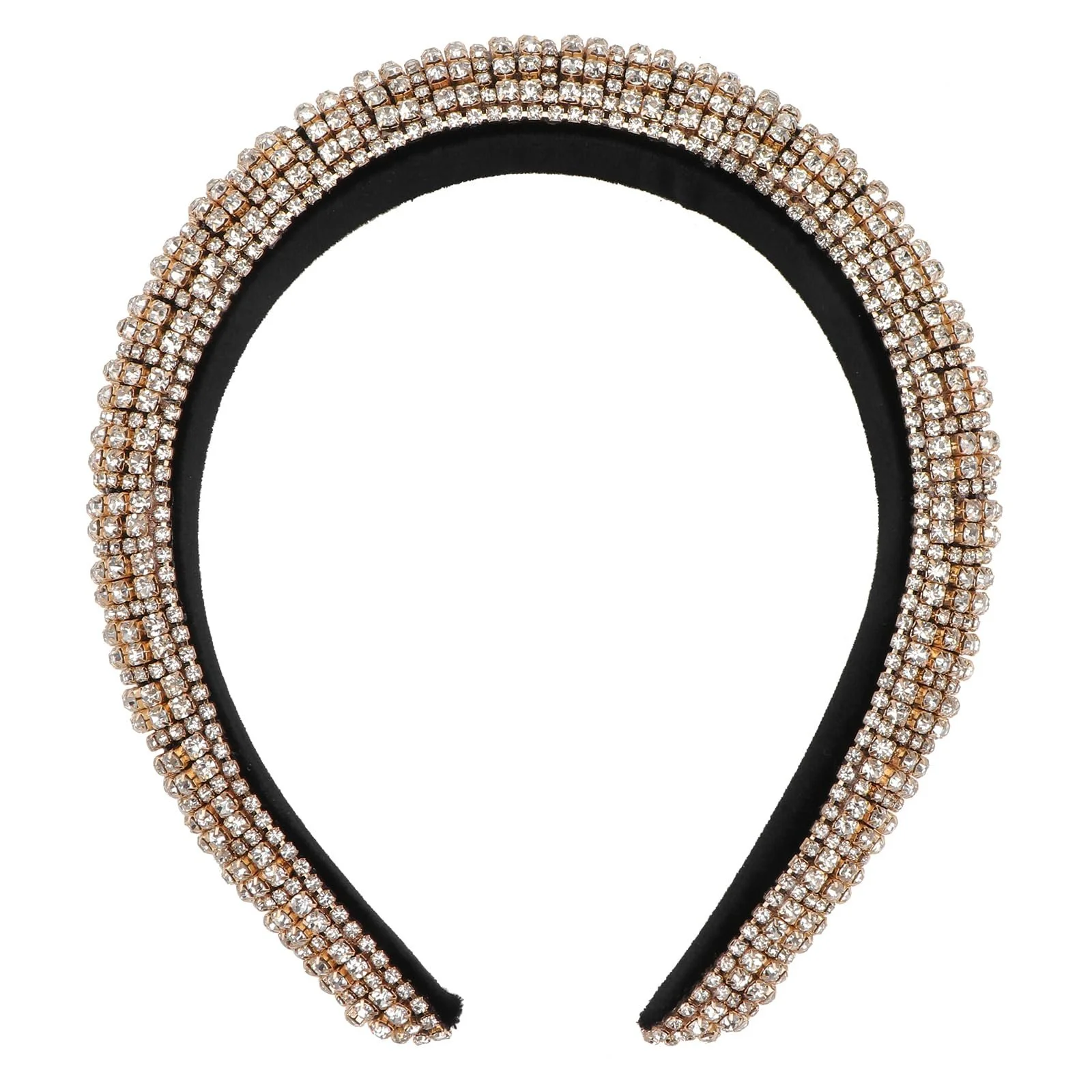 Обруч для волосся Beaupretty з блискітками, стразами, фото №1