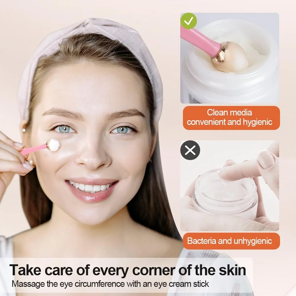 3D Роликовий масажер для обличчя, Масажер для очей, фото №4