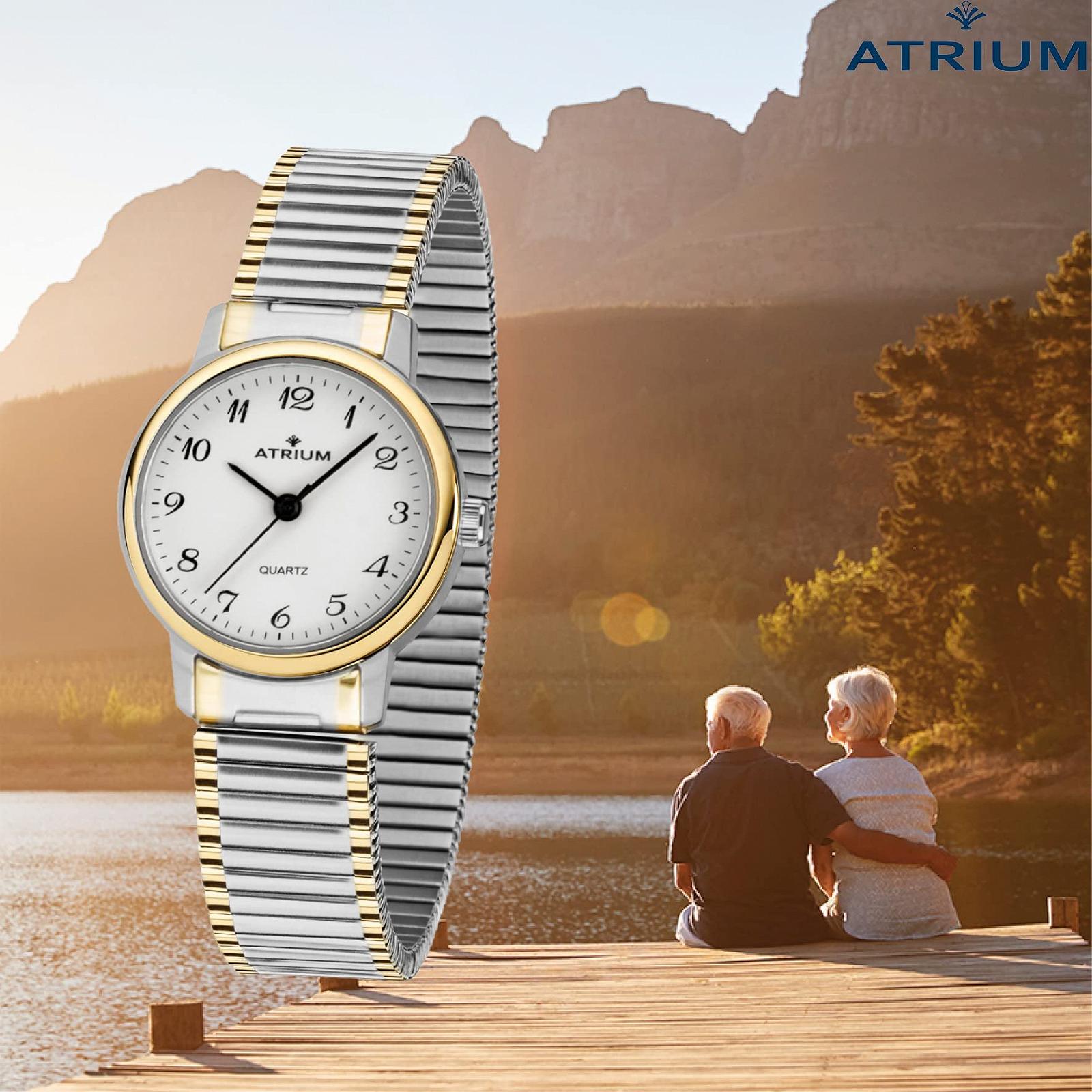 Женские часы Atrium A43-64, нержавеющая сталь, аналоговые, кварцевые, с гибким браслетом из нержавеющей стали, двухцветный серебристо-золотой, разноцветный, браслет, фото №6 Женские часы Atrium A43-64, нержавеющая сталь, аналоговые, кварцевые, с гибким браслетом из нержавеющей стали, двухцветный серебристо-золотой, разноцветный, браслет, фото №6