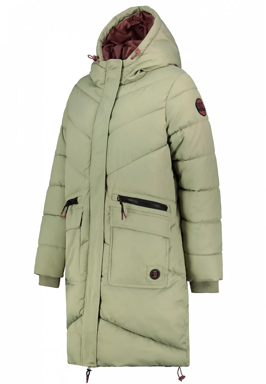 Зимняя Куртка Sublevel  Длинная Зимняя Теплая, фото №5