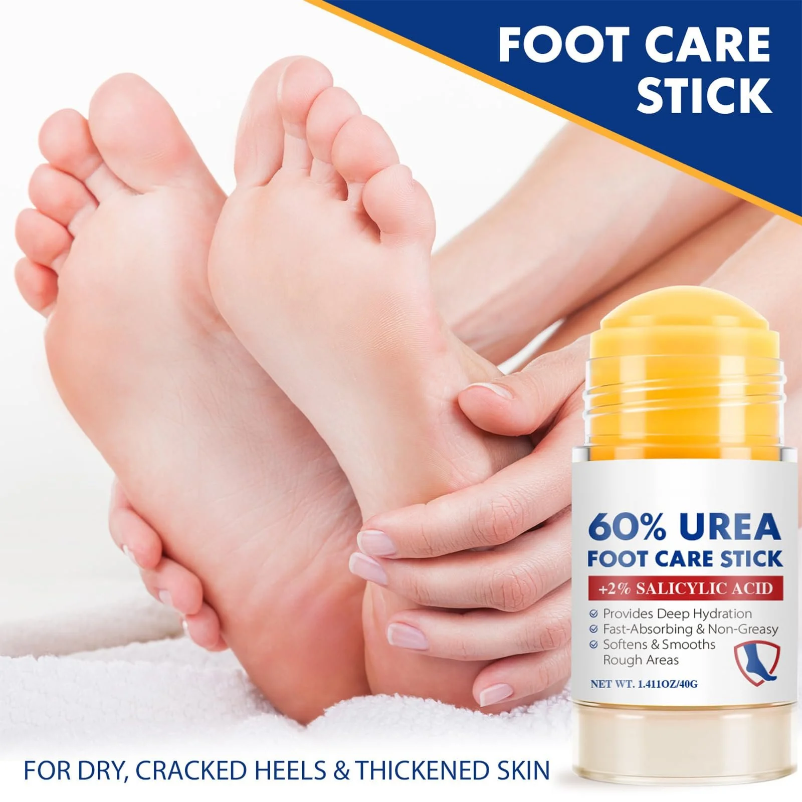 Стик для ног интенсивный уход с мочевиной 60% 2 шт., фото №5