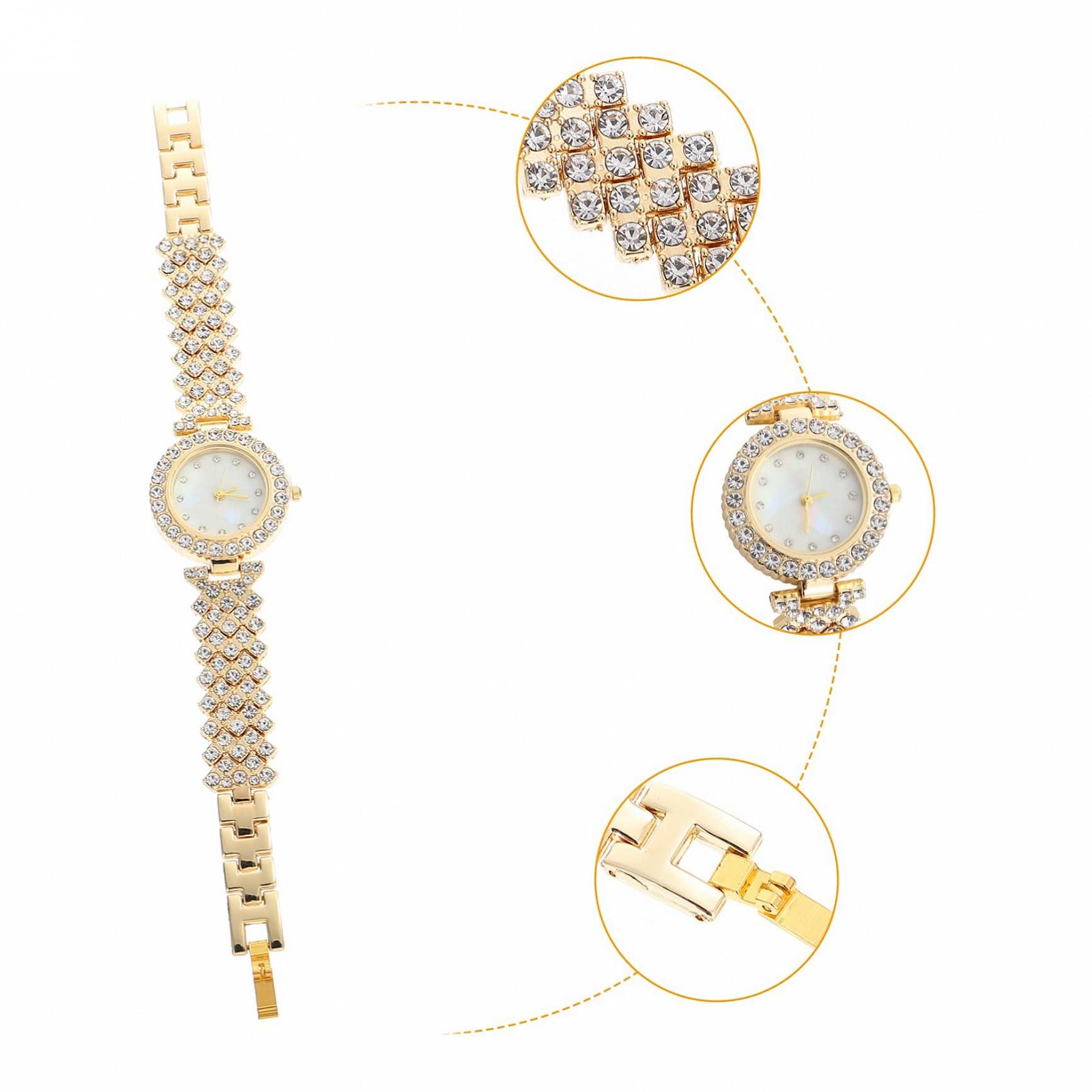 Часы WRITWAA Женские часы Модные часы для женщин Часы с арабскими цифрами Спортивные часы Браслет с Rhinestone Автоматические часы Бриллиантовые часы для женщин Браслет для женщин, фото №6