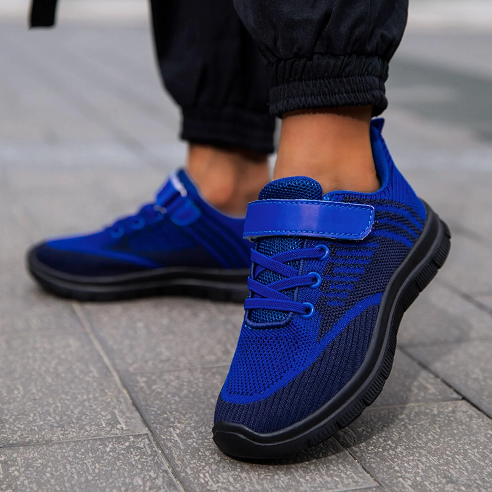 Спортивне взуття Дитяче для хлопчиків і дівчаток Кросівки для залу Легкі сітчасті дихаючі, фото №2