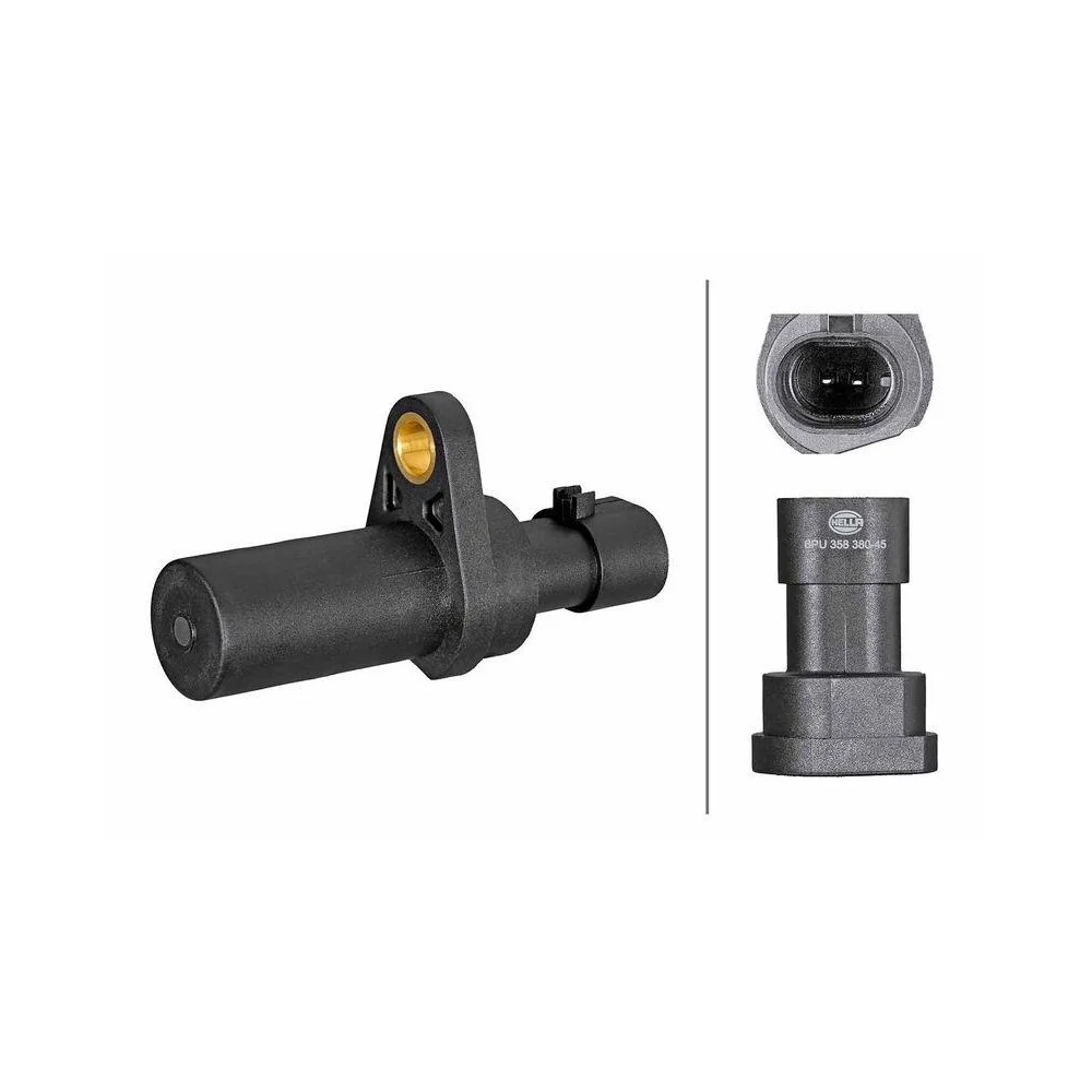 Датчик коленвала HELLA 6PU 358 380-451 ALFA ROMEO CHRYSLER FIAT JEEP, фото №1