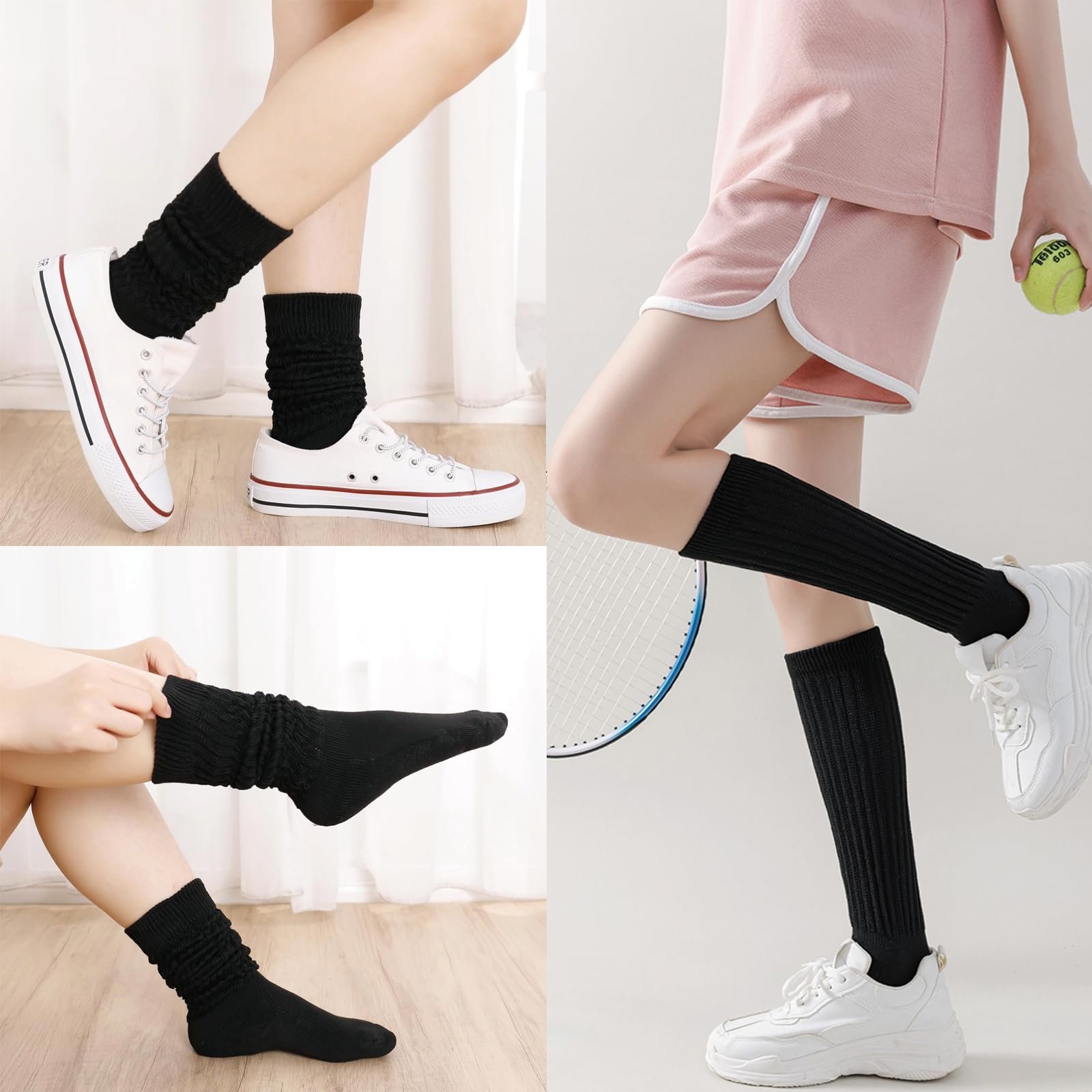 Гетры Женские 3 пары Без бренда One Size 36-42, фото №6