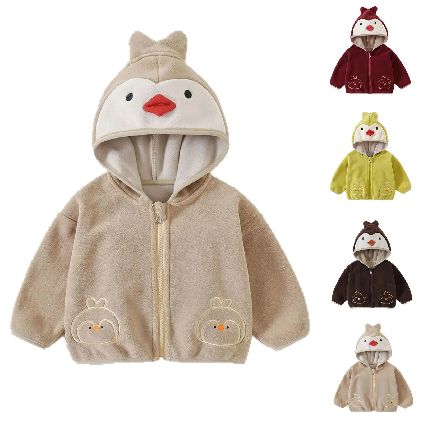 Флісова куртка NZYIHAO Дитяча Тепла, фото №2