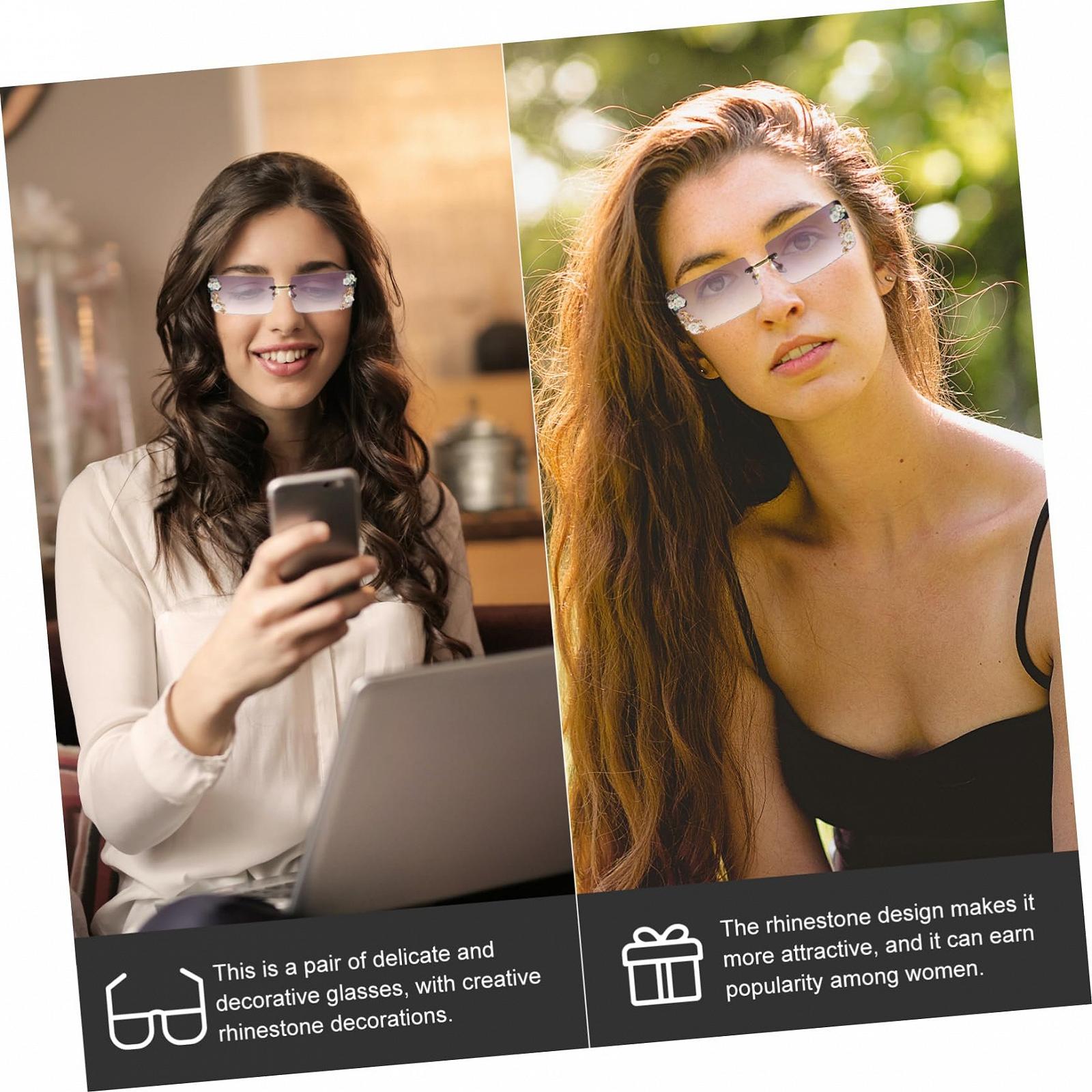 НАБІР сонцезахисних окулярів PACKOVE, 5 шт., без оправи, фото №5