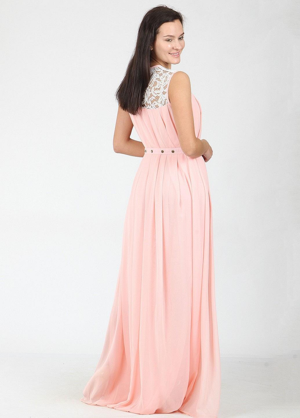 Платье Enna Levoni S Пудровый (ND-3513-1-Powder), фото №3