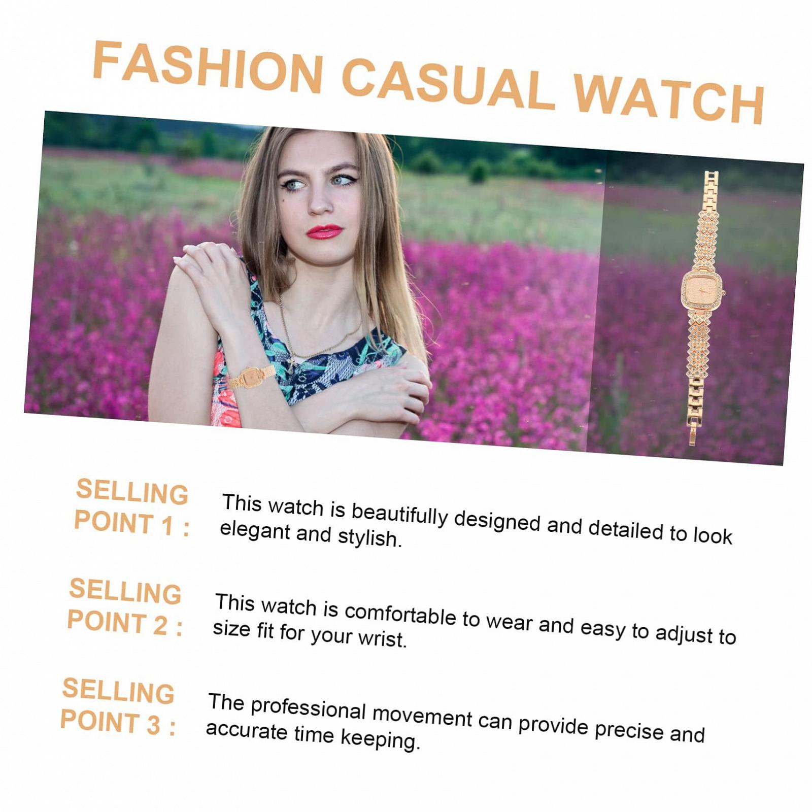 Женские часы LIFKOME Diamond, украшенные стразами, серебристые, фото №6