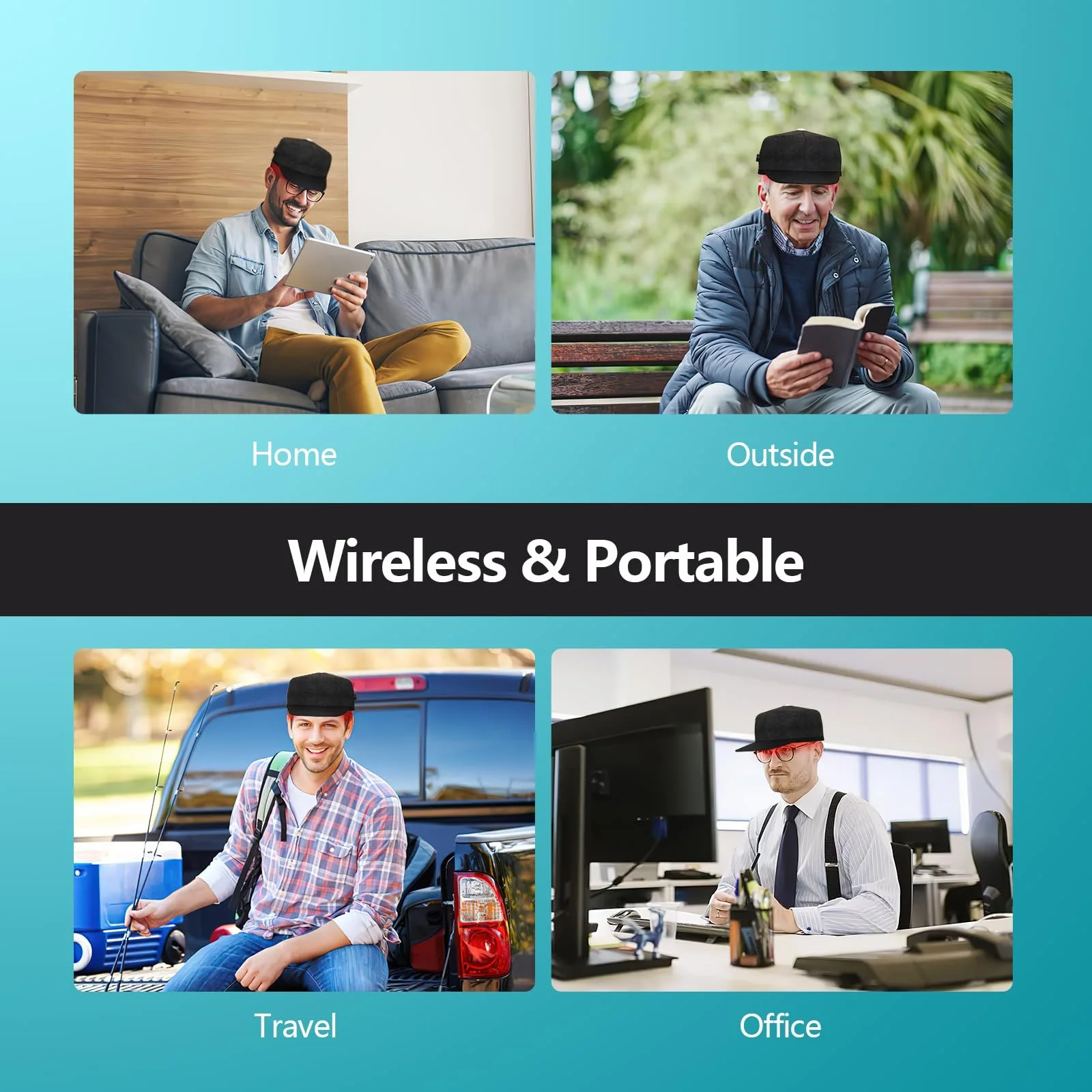 Кепка для росту волосся iKeener lllt Laser, 660 нм та 850 нм, червоне світло, фото №7