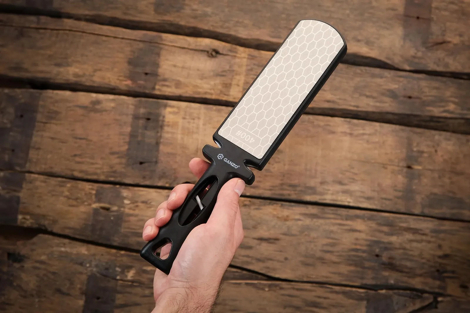 Точило для ножів GANZO Firebird ProSharp багатофункціональна алмазна вольфрамова керамічна компактна, фото №3