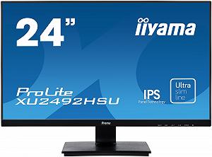 Монитор 24" iiyama ProLite XU2492HSU-B1 Full HD IPS 75 Гц - Фото 1