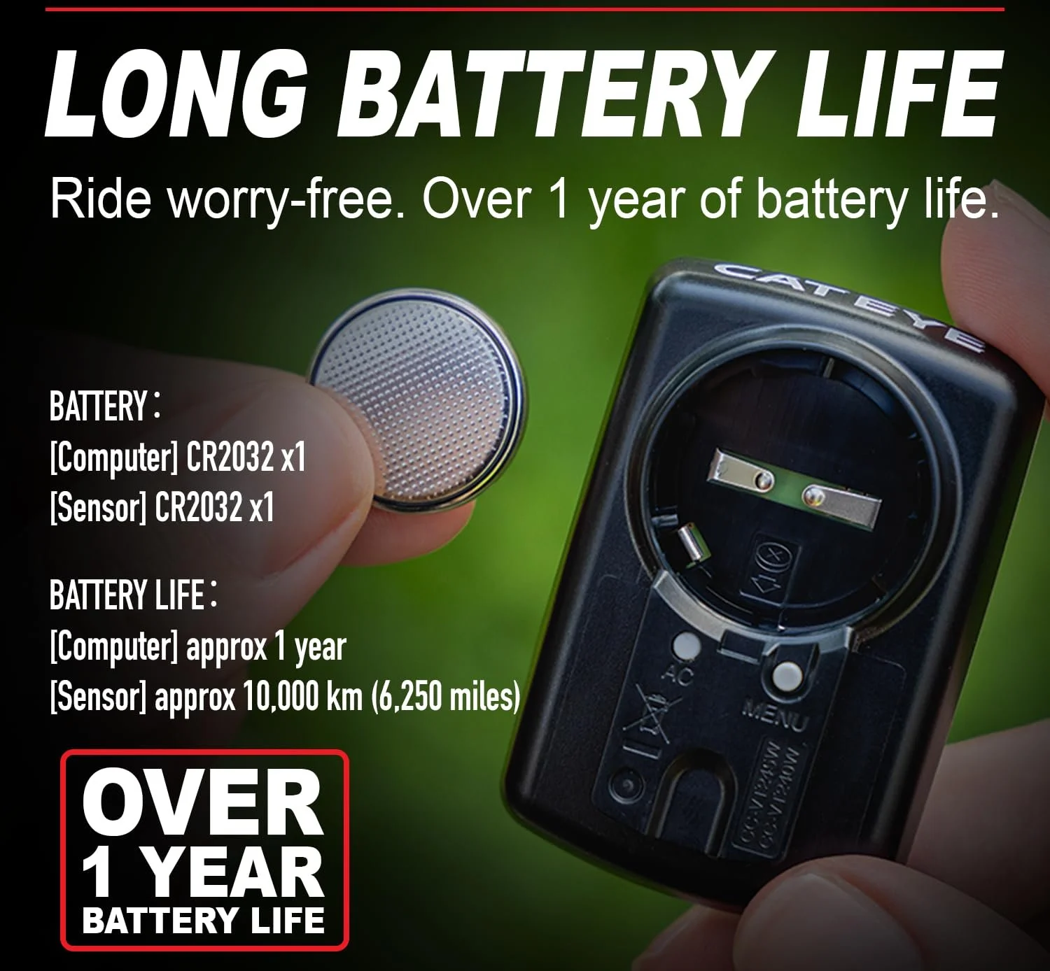 Велокомпьютер CATEYE Velo Wireless CC-VT230W Беспроводной, фото №5