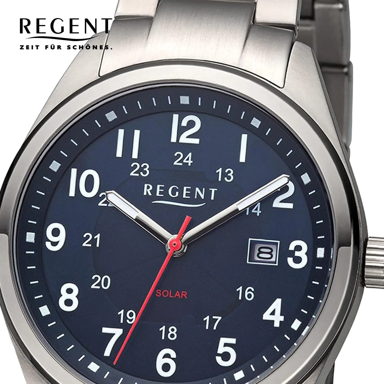 Часы REGENT Solar Titanium F-1538 Мужские Аналоговые 10 ATM, фото №2 Часы REGENT Solar Titanium F-1538 Мужские Аналоговые 10 ATM, фото №2