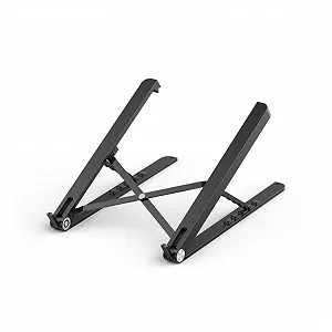 Регулируемая складная подставка для ноутбука из прочного материала Портативный держатель для ноутбука для поднятия на столе Легкая мобильная компьютерная стойка для офиса дома и в дороге - Фото 1