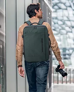 Рюкзак для ноутбука LOVEVOOK Travel 17.3" Dark Green synthetic.ua - Фото 1