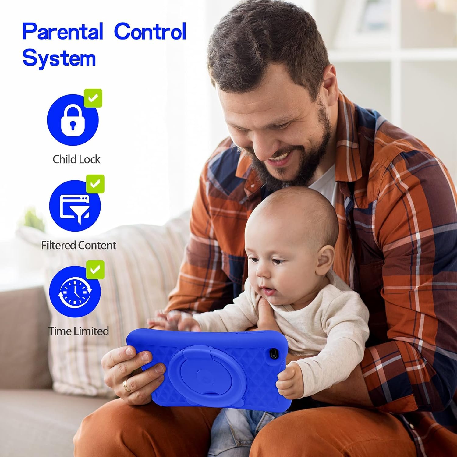 Планшет 8" Pritom ‎L8 2+2/64Gb 4 ядра Android 13  4000 mAh Чорний, фото №5