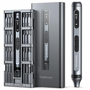 Купити Набір міні електричних викруток Soleilwear 52 в 1 з 48 магнітними насадками - Фото 1 Набір міні електричних викруток Soleilwear 52 в 1 з 48 магнітними насадками - Фото 1