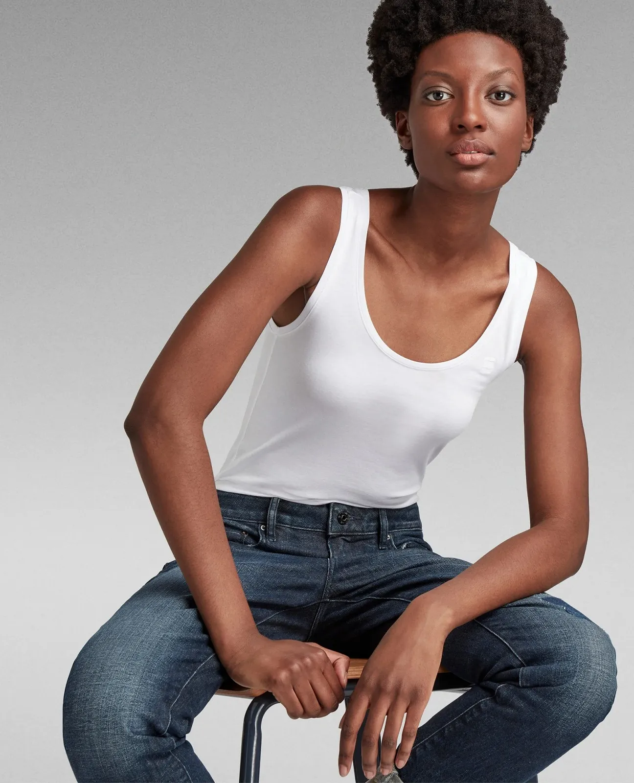 Женская майка G-Star RAW Base Tanktop - S, фото №2