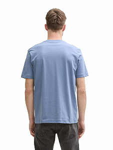 Футболка Tom Tailor LOGO TEE MEN'S 1037735-37533 Голубой 3XL synthetic.ua - Фото 1
