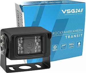 Камера заднего вида VSG 24 / 120° / IP68 / Черный - Фото 1
