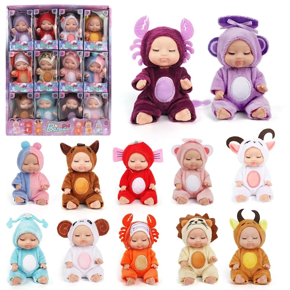 Міні Лялька Fiotha 12 шт. 9 см Різнокольоровий, фото №1