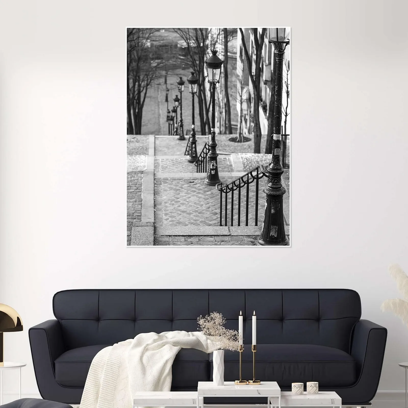 Постер Paris Montmartre Assaf Frank 50 x 70 см Черно-белый, фото №6