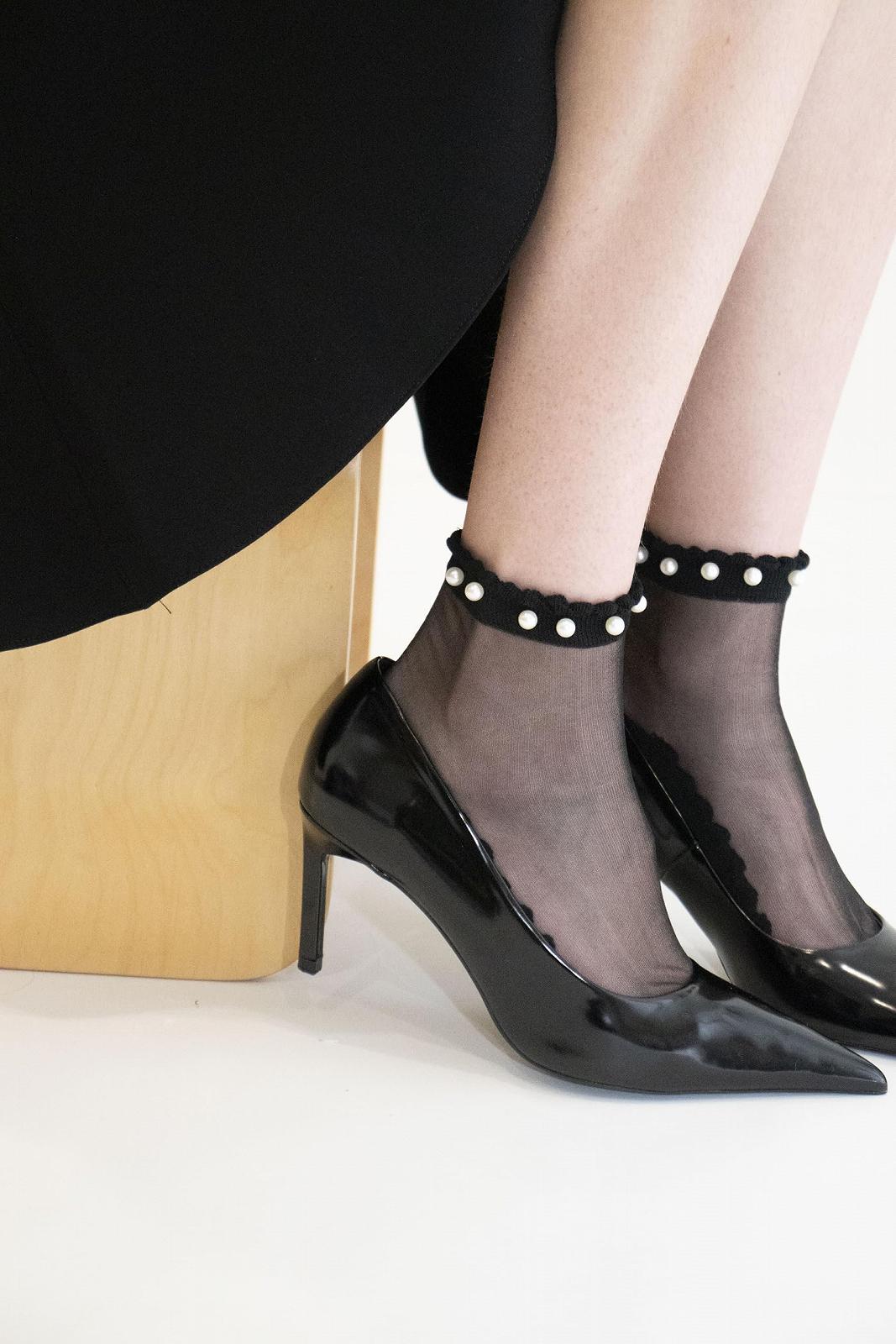 Женские носки Perles Черный 3-7, черный, фото №6