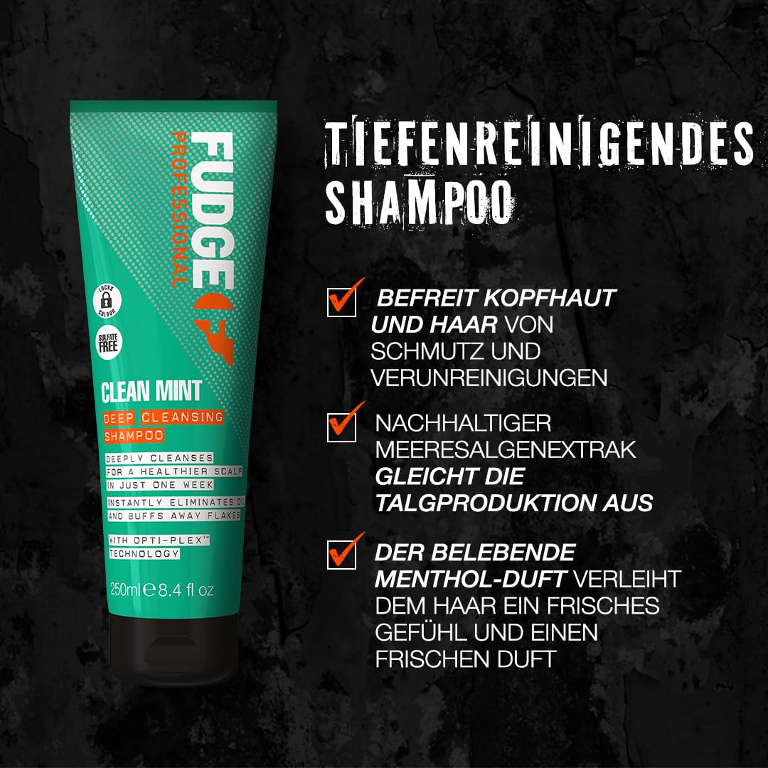Шампунь Fudge Clean Mint Очищуючий 250 мл, фото №6