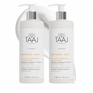 Молочко для тела TAAJ ABHYANGA Увлажняющее с алоэ вера - Фото 1