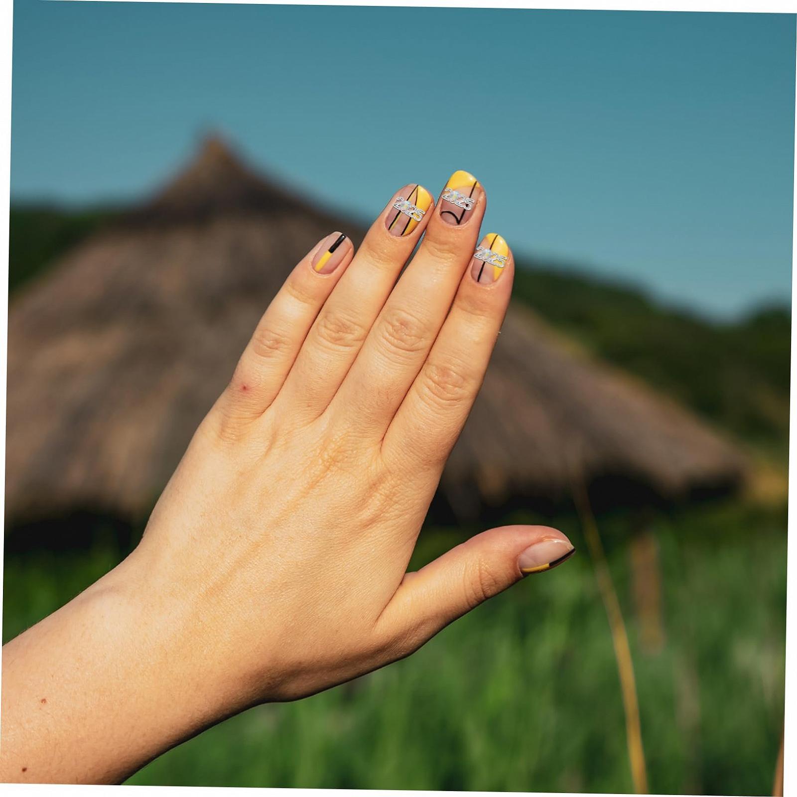 Украшения для ногтей Тип: Шармы NOLITOY 3D Номерные стразы Металлический сплав, хрустальные драгоценные камни, фото №4