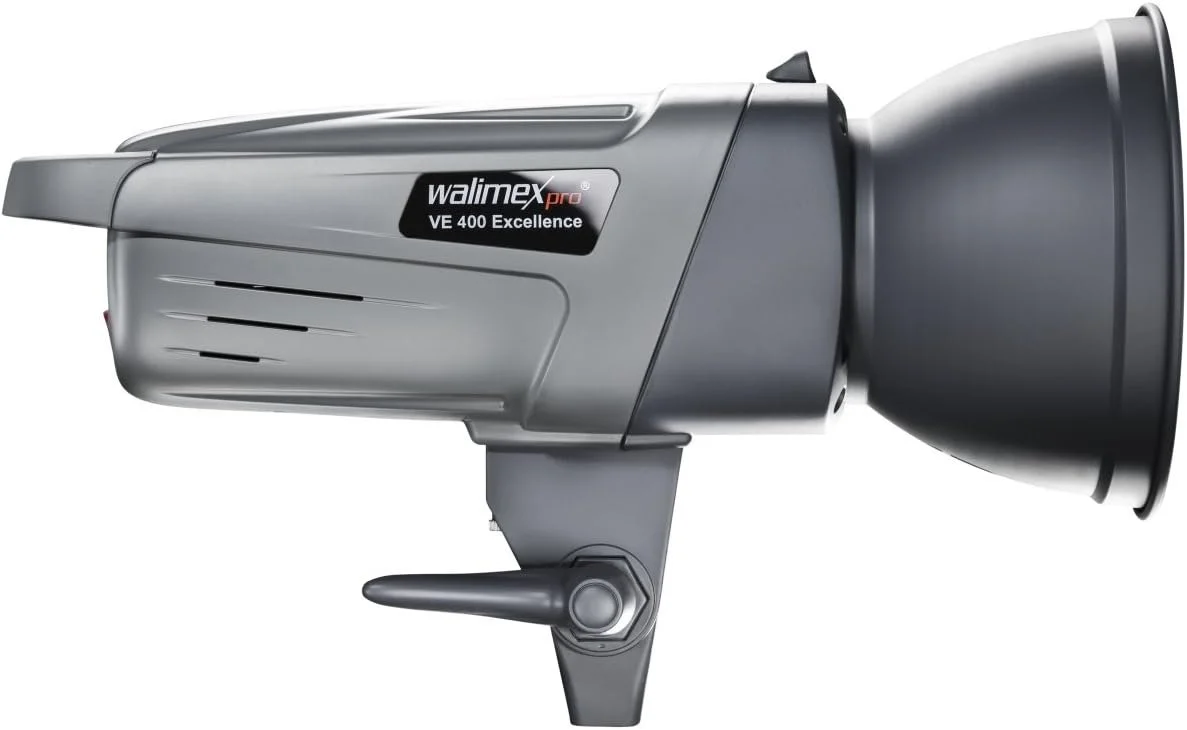 Студийная вспышка Walimex Pro VE-400 Excellence 400W Серая, фото №3