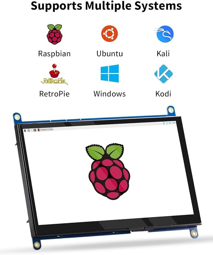 Монитор портативный сенсорный 7" CUQI RPM-01 HD IPS 60 Гц, фото №5