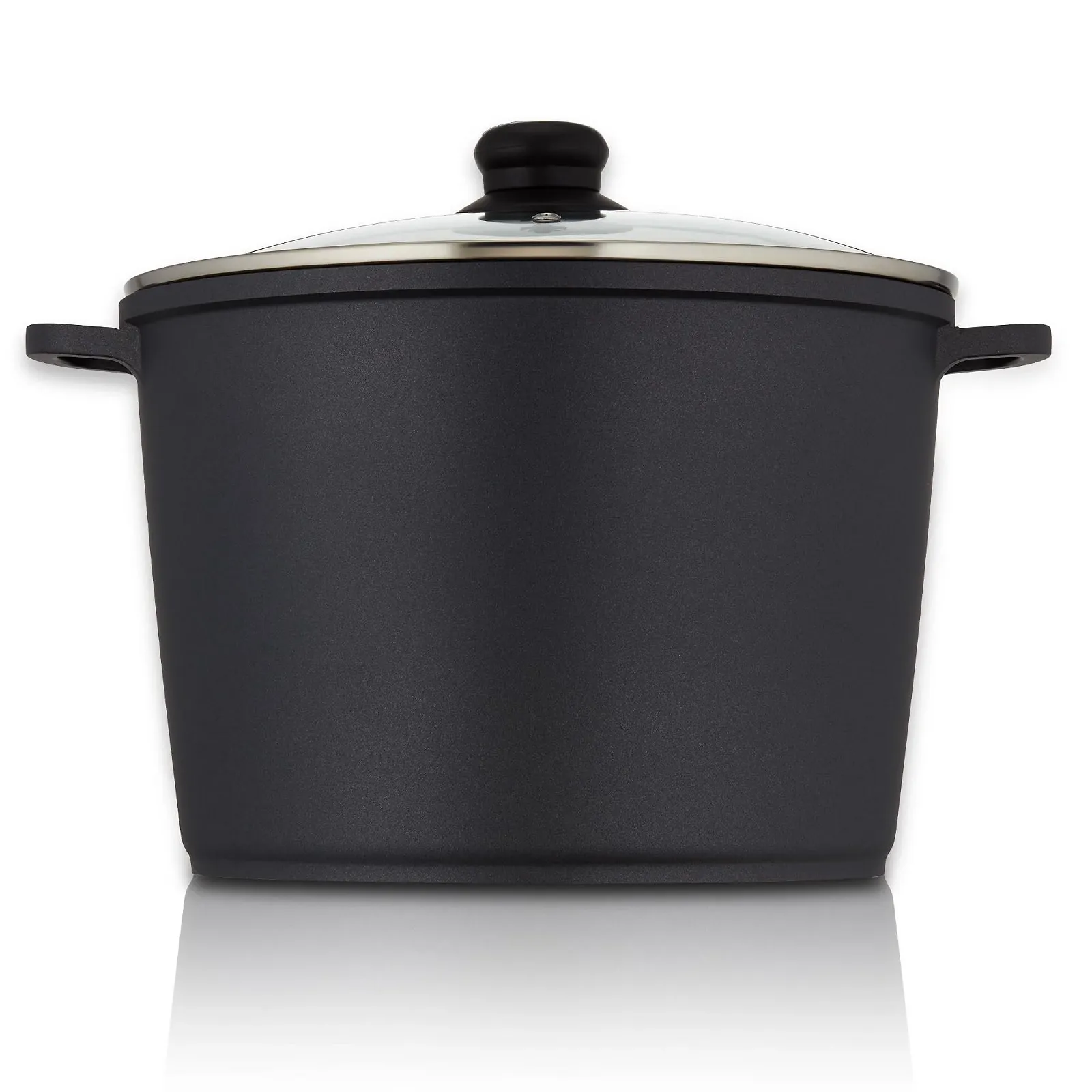 Каструля KHG 28 см Індукційна з антипригарним покриттям XXL 10 літрів Чорний, фото №1 Каструля KHG 28 см Індукційна з антипригарним покриттям XXL 10 літрів Чорний, фото №1