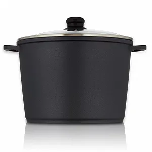 Купити Каструля KHG 28 см Індукційна з антипригарним покриттям XXL 10 літрів Чорний - Фото 1 Каструля KHG 28 см Індукційна з антипригарним покриттям XXL 10 літрів Чорний - Фото 1