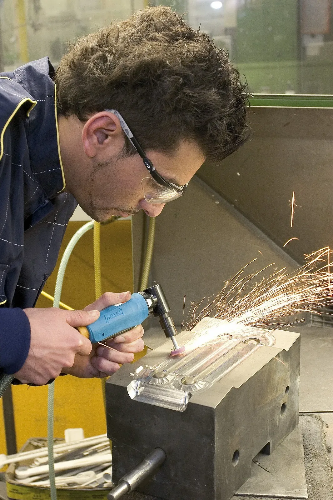 Шліфувальний верстат Hazet 9032-5 Angle Die Grinder, фото №3