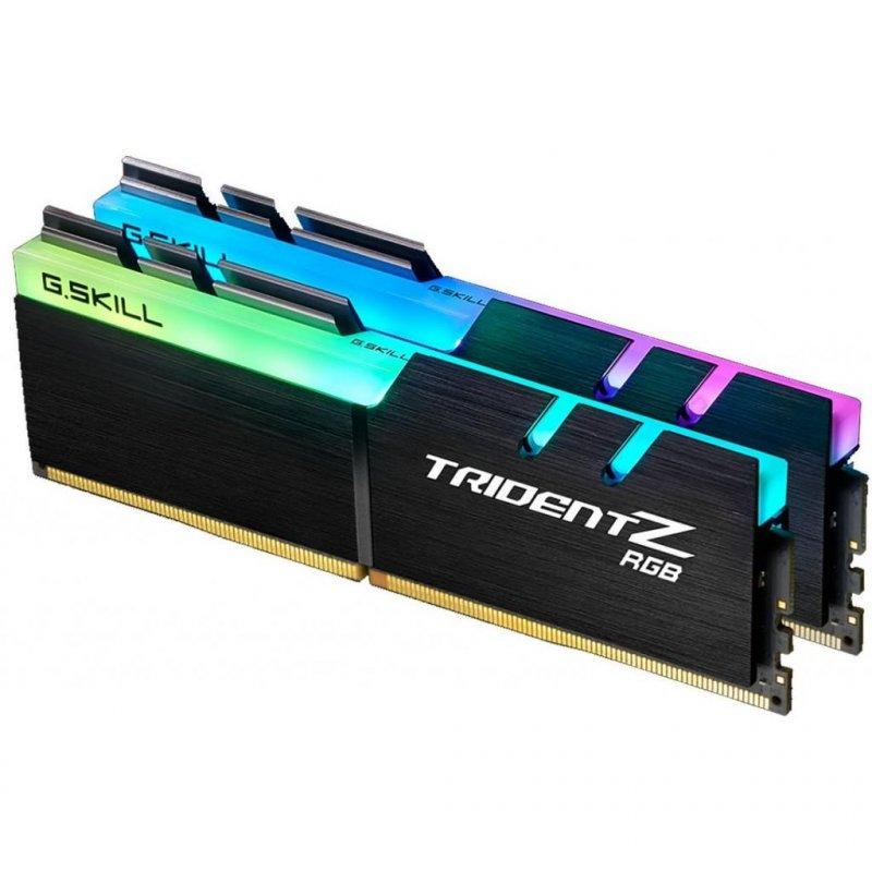 Оперативная память для ПК DDR4 16GB 2x8GB 3600 MHz TridentZ RGB Black G.Skill F4-3600C19D-16GTZRB, фото №2