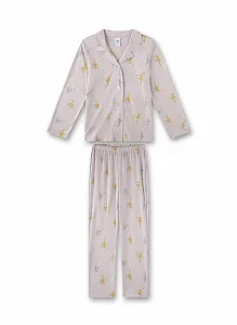 Комплект пижамы Sanetta для девочек - Фото 1