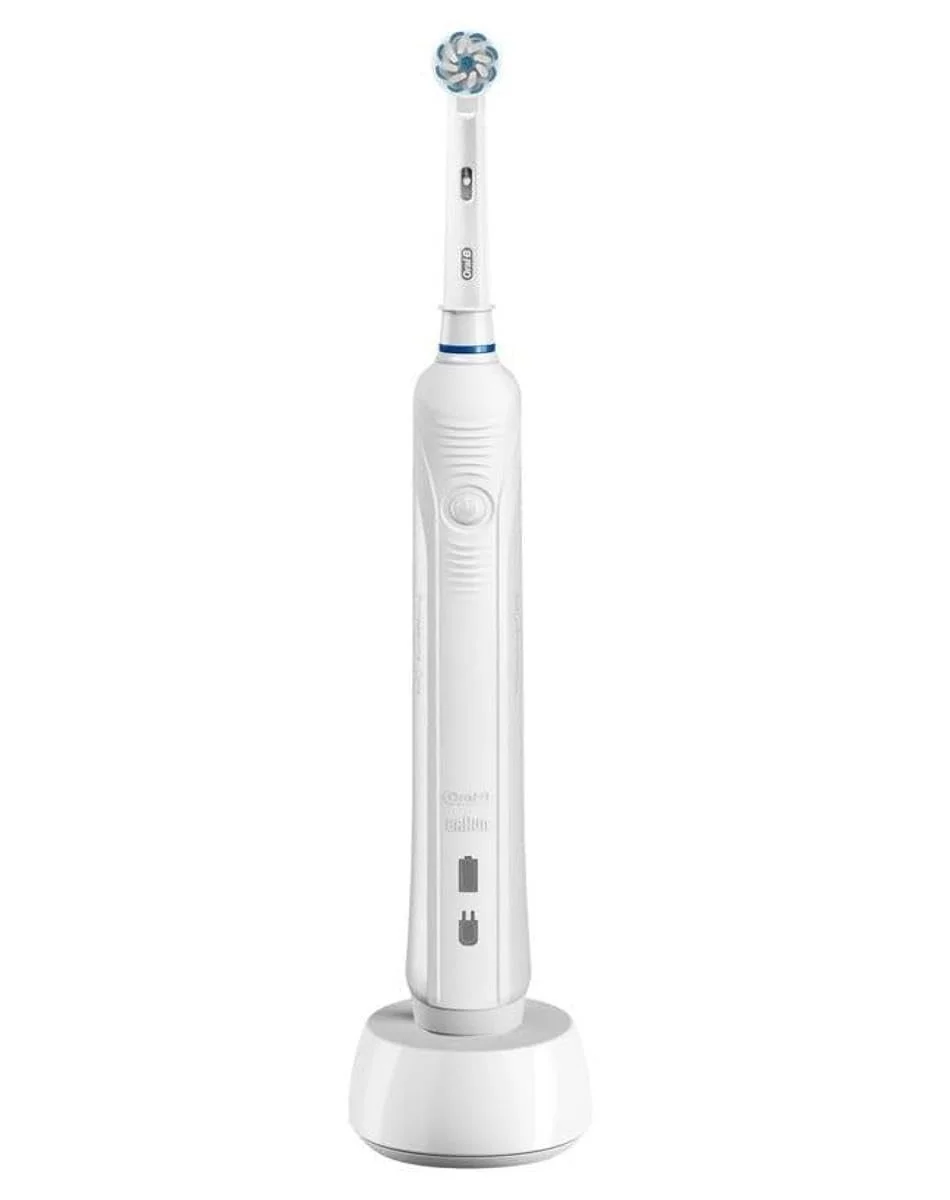 Электрическая зубная щетка Oral-B PRO 700 Sensi Ultrathin Blue White, фото №1