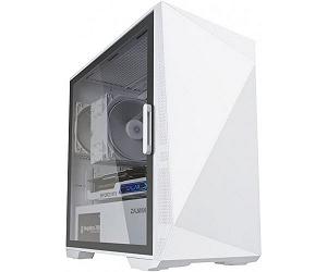 Zalman Корпус Z1 Iceberg без БЖ 2xUSB3.0, 1xUSB2.0, 3x120mm Black fans TG Side Panel mATX Whiteй - Фото 1
