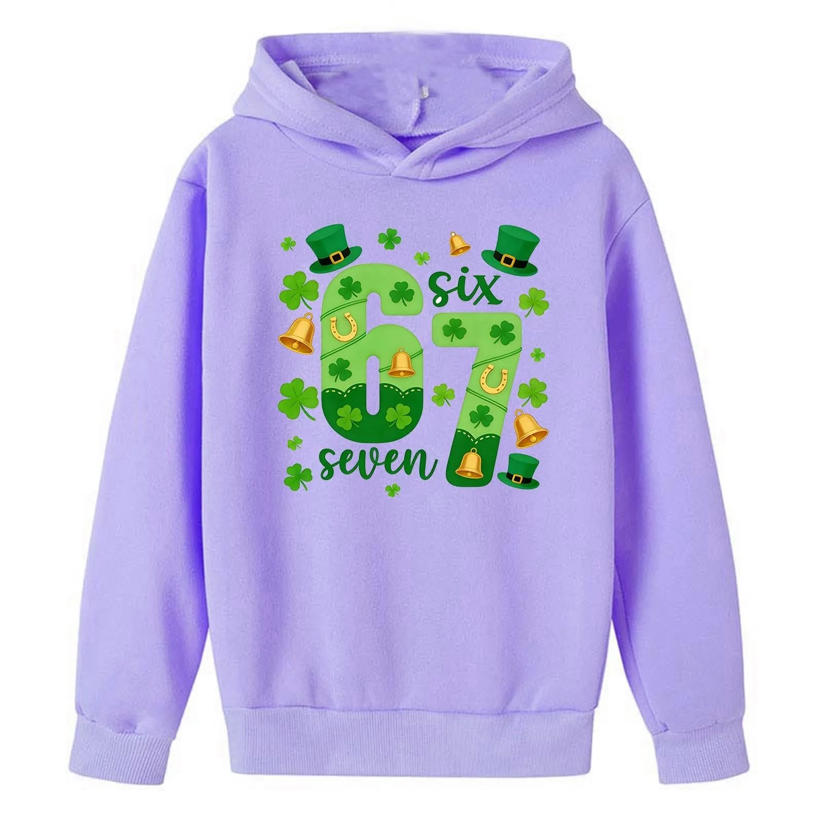 Детская толстовка с капюшоном для девочки, флисовая теплая кофта с капюшоном и милыми принтами для удобной повседневной одежды, модный повседневный свитшот с длинными рукавами, фото №5 Детская толстовка с капюшоном для девочки, флисовая теплая кофта с капюшоном и милыми принтами для удобной повседневной одежды, модный повседневный свитшот с длинными рукавами, фото №5