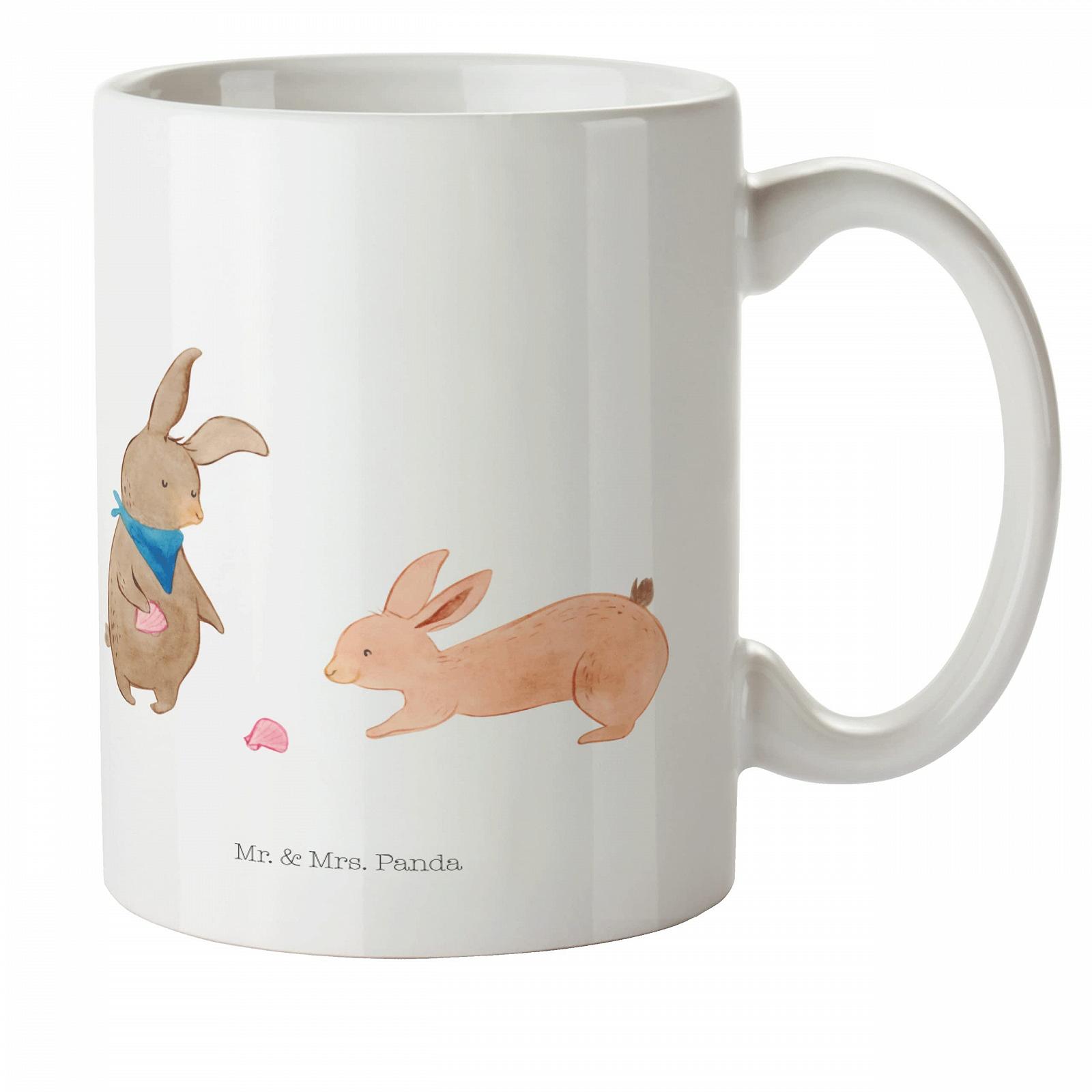 Дитяча Чашка Mr. & Mrs. Panda Кролик Мушля Друзі, фото №1