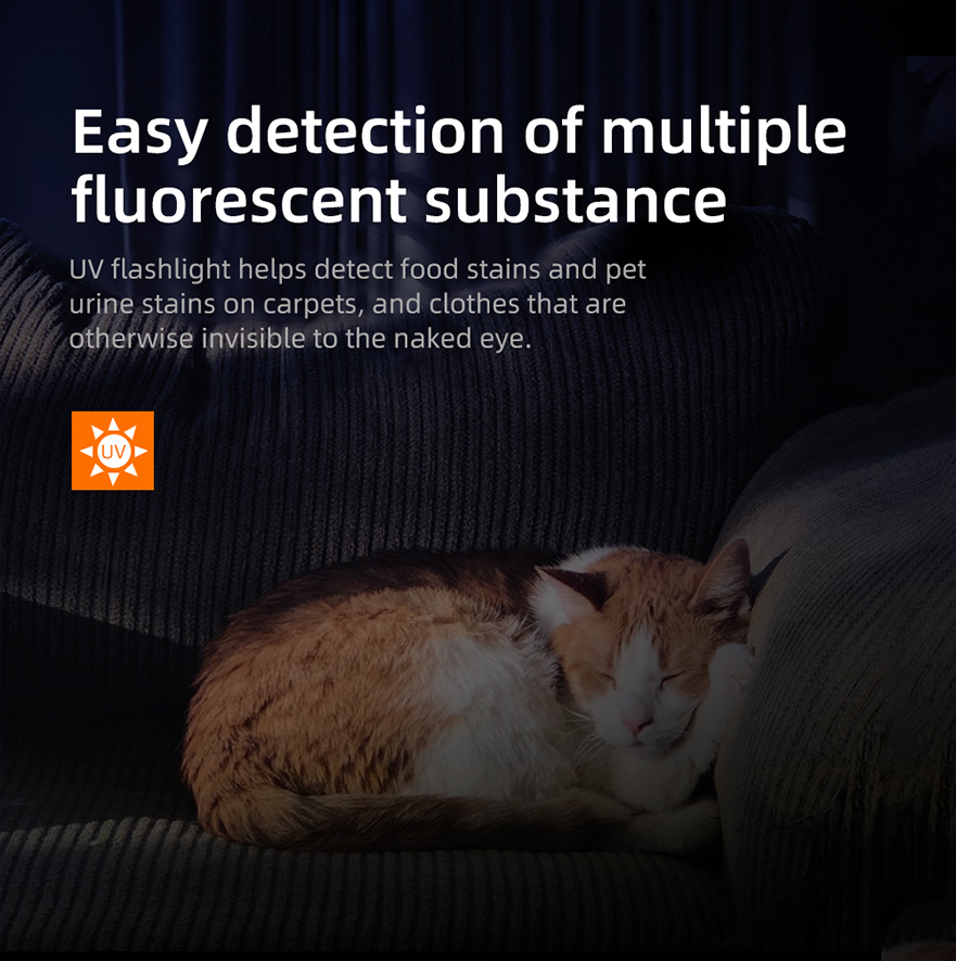 Фонарь ультрафиолетовый водонепроницаемый UV06 SuperFire, фото №9