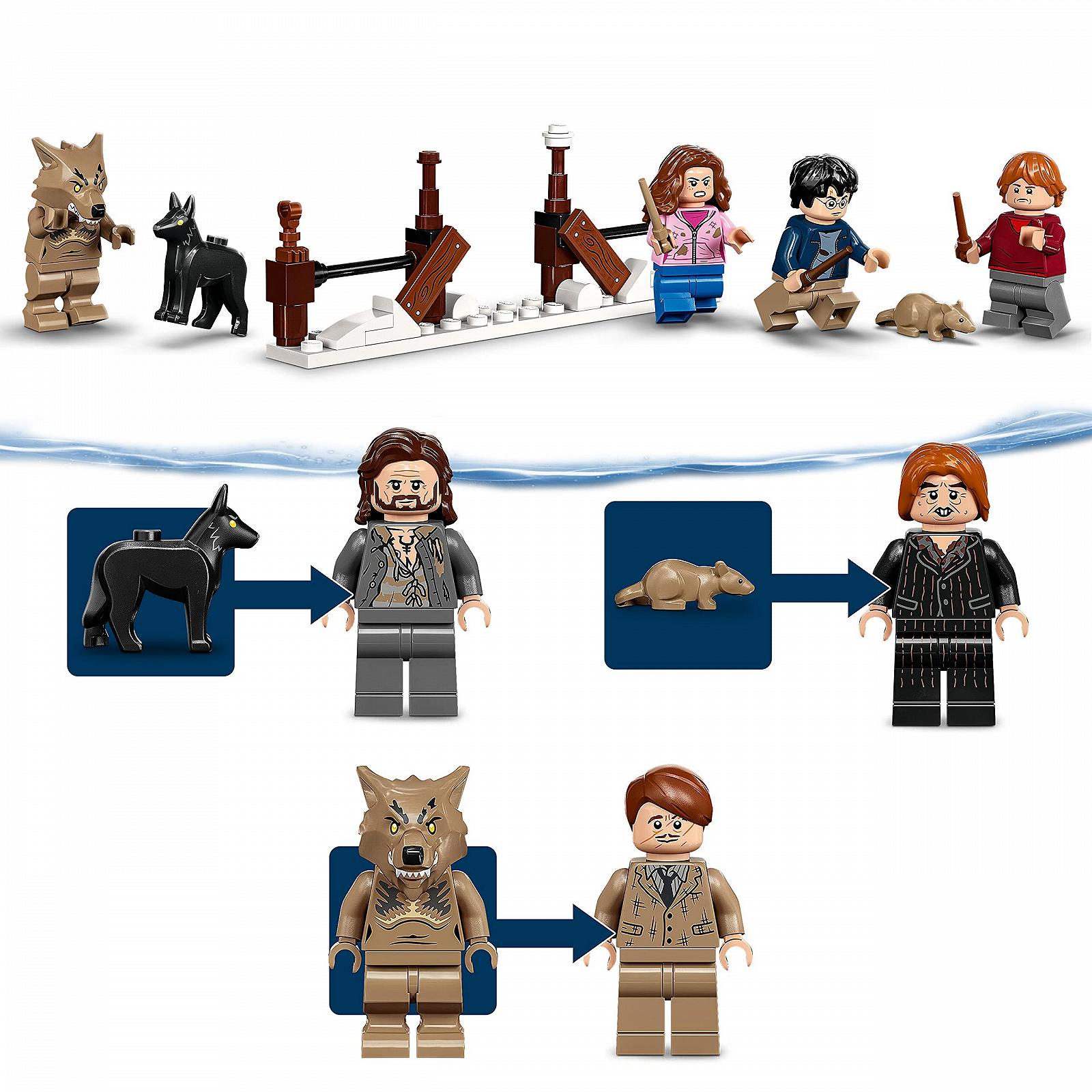 Конструктор LEGO Harry Potter 2-в-1 Дерев'яна хата і Верба 76407, фото №5