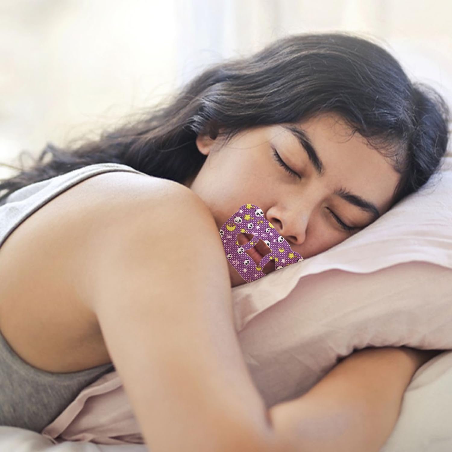 Пластирі для рота для сну для дорослих 60 шт., Коригувальні, фото №6