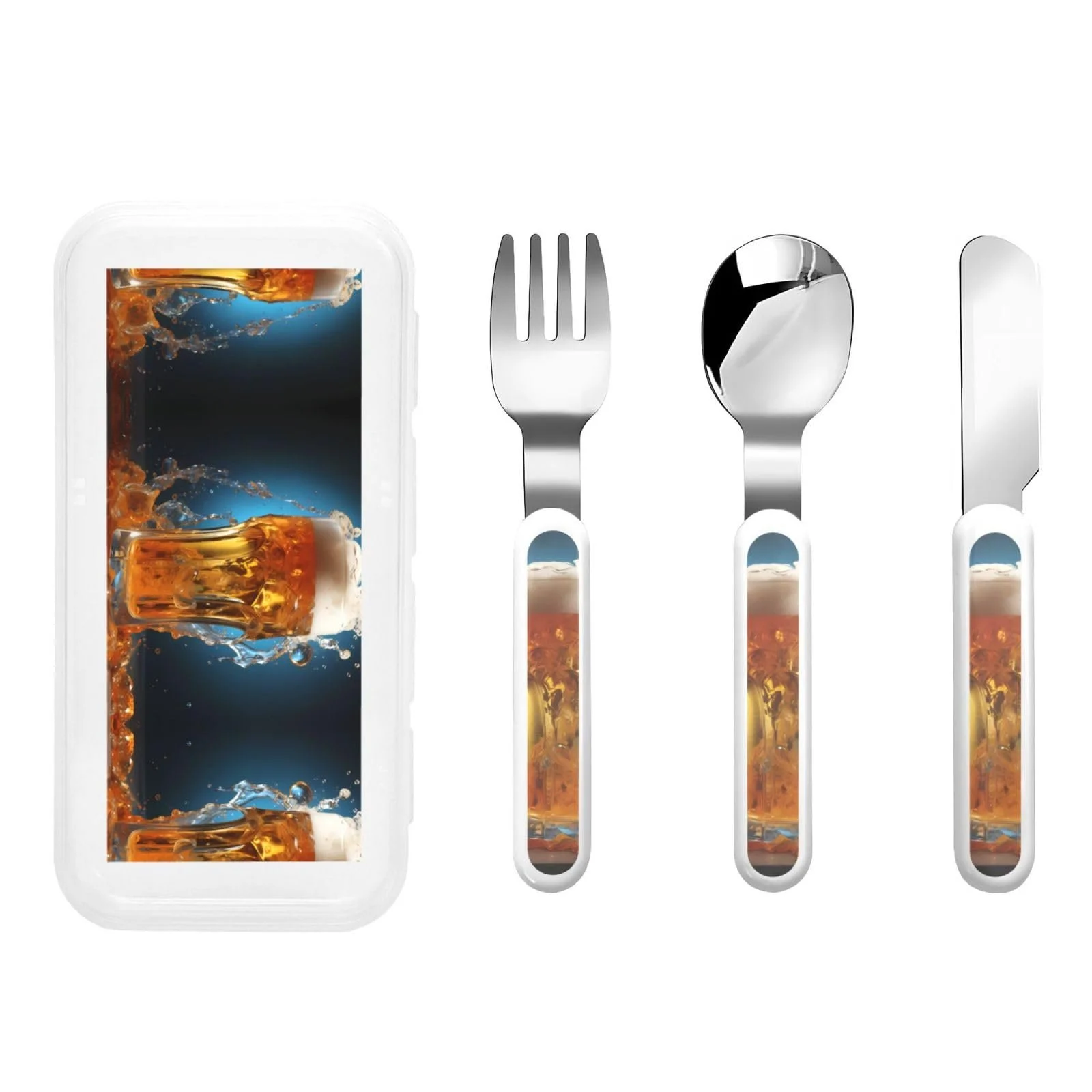 Дитячий набір столових приборів з Малюнком Bierschaum, 3 предмети, фото №1 Дитячий набір столових приборів з Малюнком Bierschaum, 3 предмети, фото №1