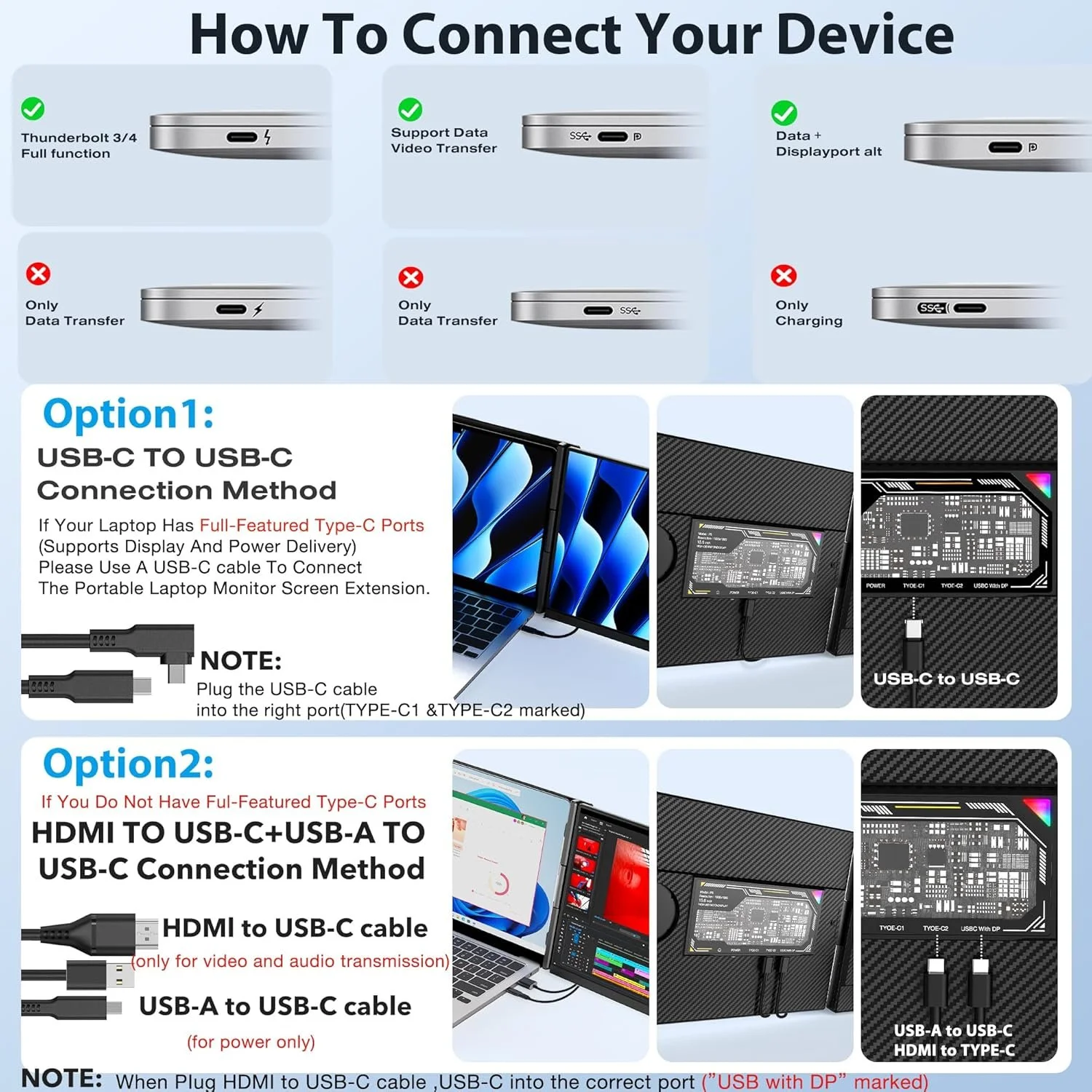 Монітор портативний 15.6" Kwumsy P5 Full HD IPS 60 Гц, фото №4 Монітор портативний 15.6" Kwumsy P5 Full HD IPS 60 Гц, фото №4