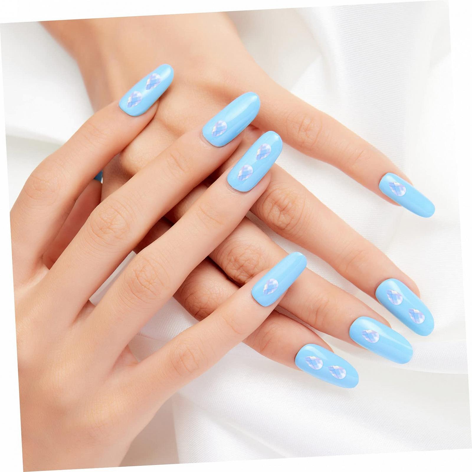 Стразы для ногтей minkissy, 6 коробок, аксессуары для DIY, блестящие украшения для маникюра, заклепки для маникюра, декоративные заклепки, фото №6